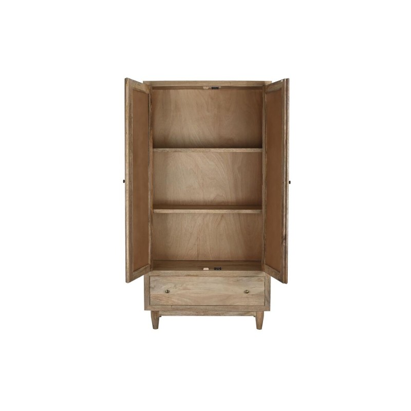 Cupboard DKD Home Decor Brown Natural Mango wood 90 x 40 x 180 cm