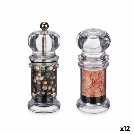 Salt and pepper set Kinvara KT081 Silicone Plastic (12 Units)