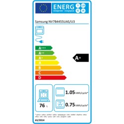 Four Samsung NV7B4455UAS/U3 76 L 60 cm