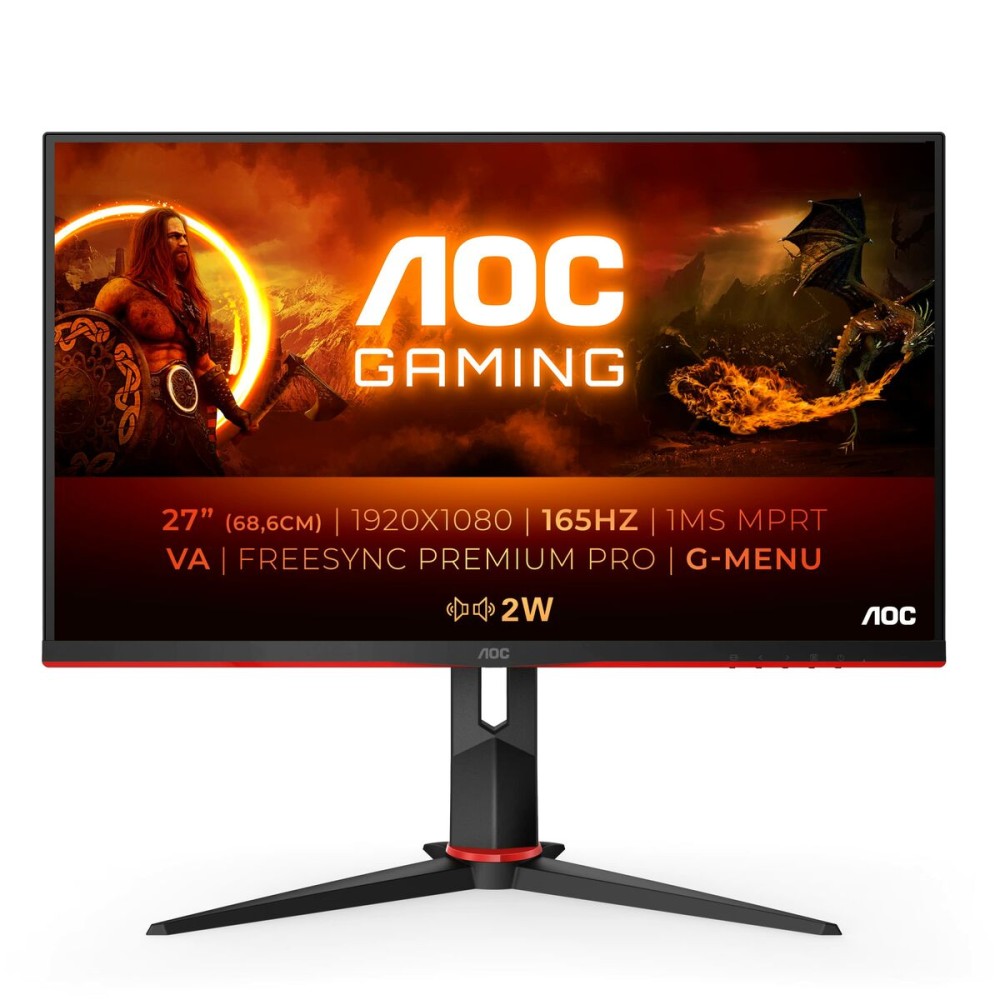 Monitor AOC 27G2SAE/BK 27" Full HD 165 Hz