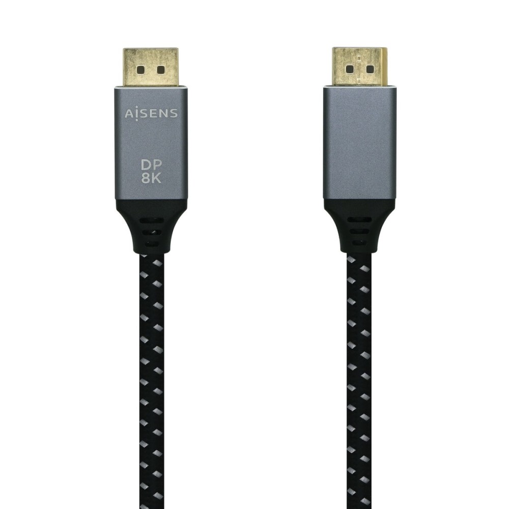 DisplayPort Cable Aisens A149-0434 50 cm Black Black/Grey