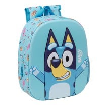 Schulrucksack Bluey Himmelsblau 27 x 33 x 10 cm