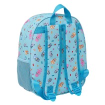 Schulrucksack Bluey Himmelsblau 27 x 33 x 10 cm