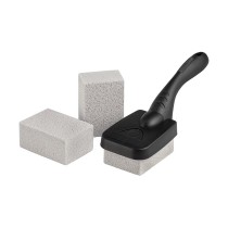 Grillreinigungsbürste Cleaning Block Grau 27 cm