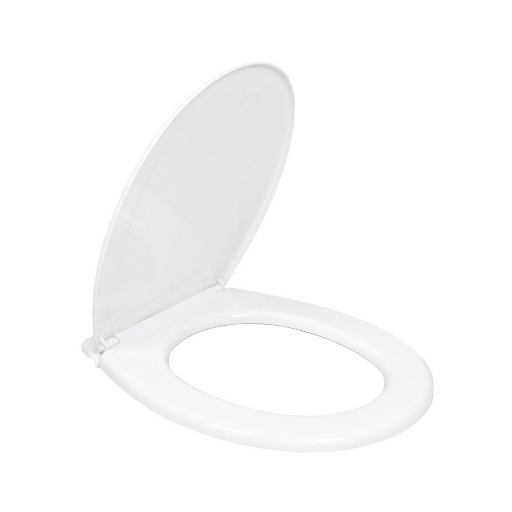 Toilet Seat EDM 01512 White PVC