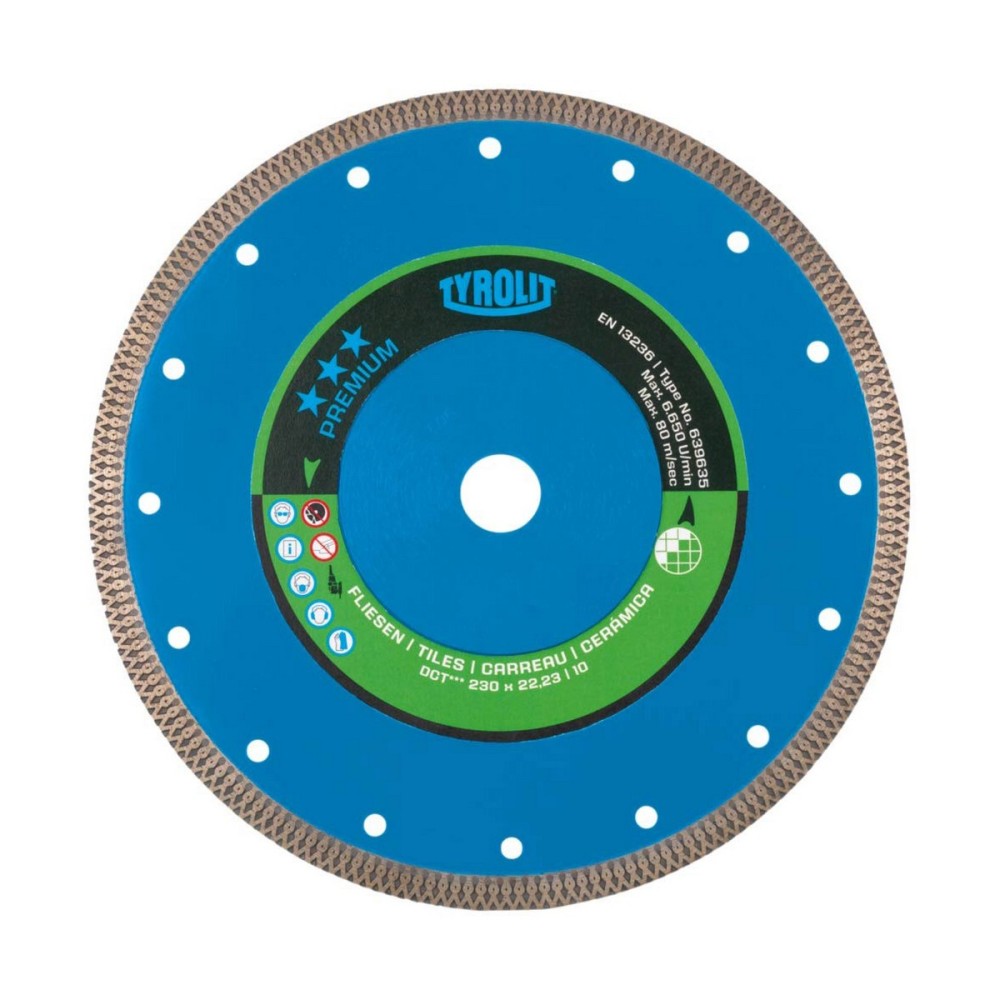 Disque de coupe Tyrolit Ø115 x 1,2 x 22,23 mm