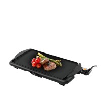 Glatte Grill-Palcha EDM 07663 Schwarz 2000 W