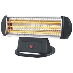 Quartz Heater EDM 07140 07140 Black 1200 W