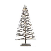 Christmas Tree Decoris Snowfall Multicolour Rattan 80 cm (3 Units)