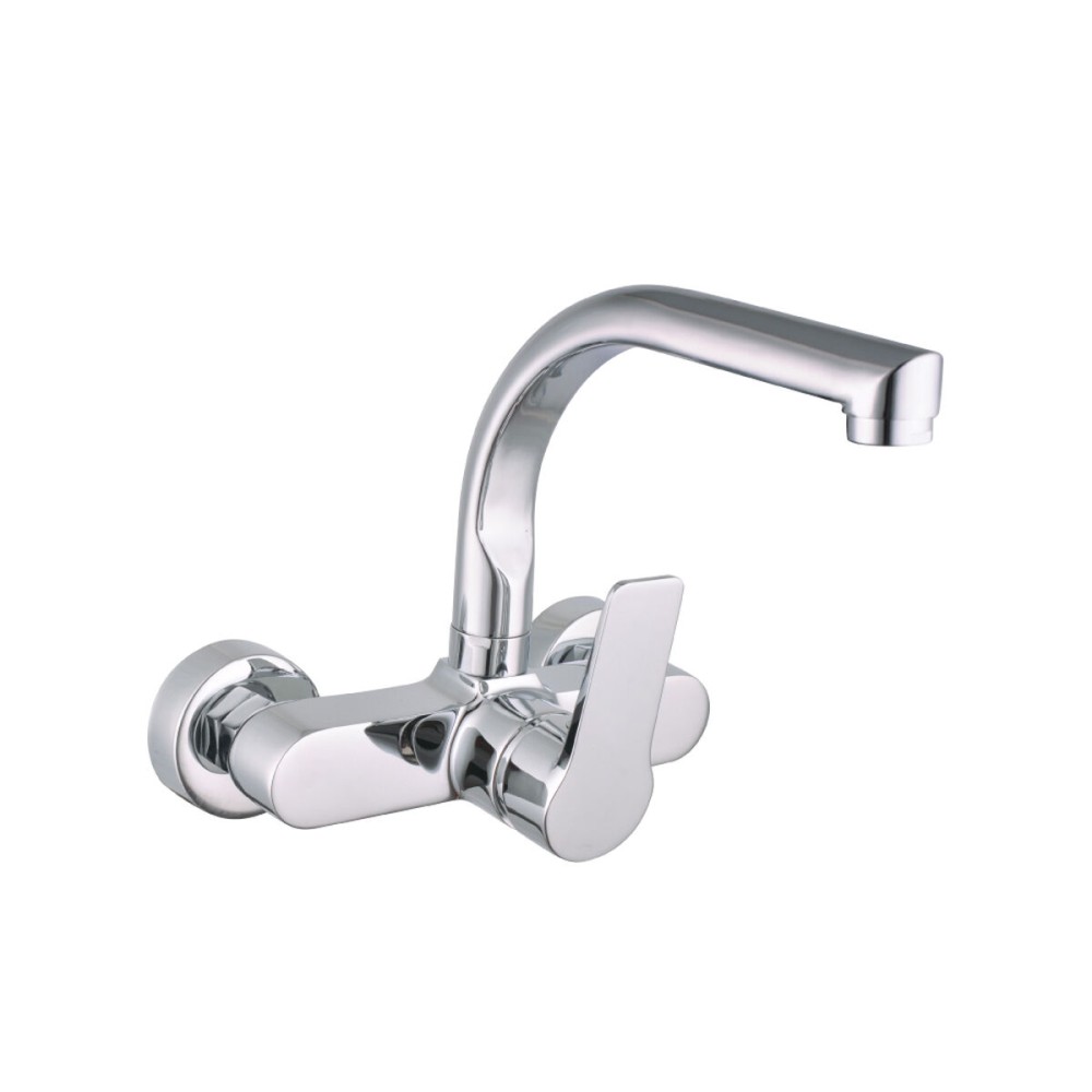 Mixer Tap EDM 01145 Silver Stainless steel Brass Zinc 21 x 19 cm