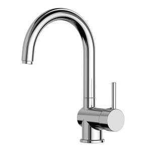 Mixer Tap EDM 01127  a7200-x Silver Stainless steel Brass Zinc Sink