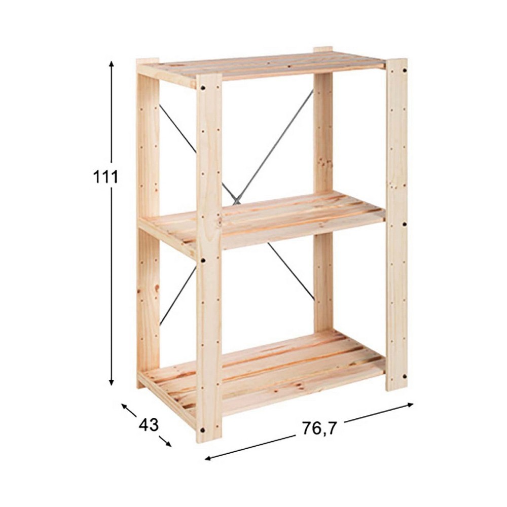 Shelves Astigarraga Evolution3 Pinewood (111 x 76,7 x 43 cm)