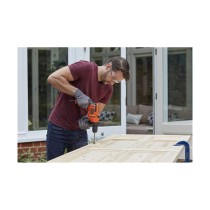 Bohrset und Zubehör Black & Decker BEH200-QS 500 W 230 V 230-240 V