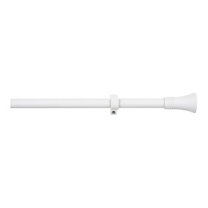 Curtain Bar Stor Planet Extendable White (160 cm)