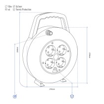 Extension EDM 10 m