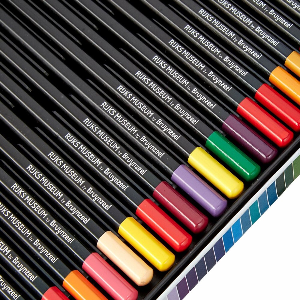 Crayons de couleur Bruynzeel La Ronda de Noche étui métallique Multicouleur