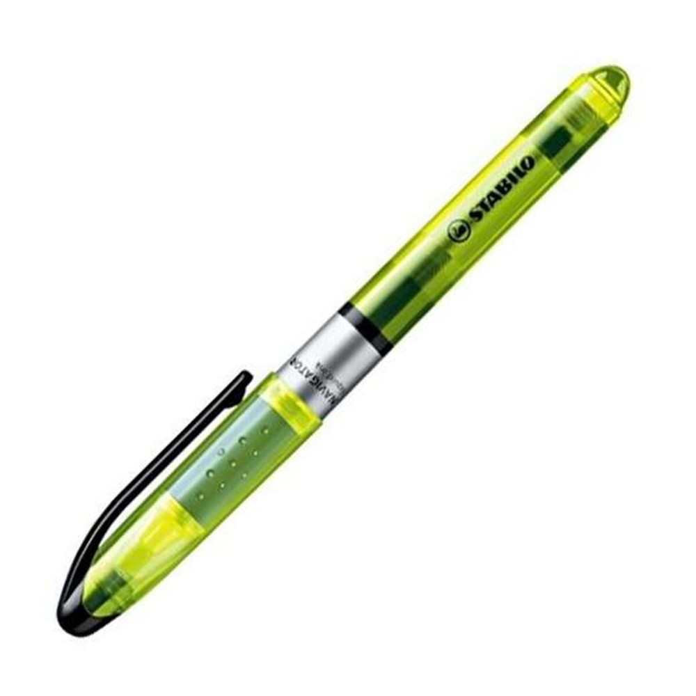 Marqueur fluorescent Stabilo Navigator Jaune 10 Pièces (1 Unités)