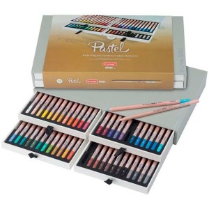 Pastell-Stift Bruynzeel Design 48 Stücke Etüie Bunt