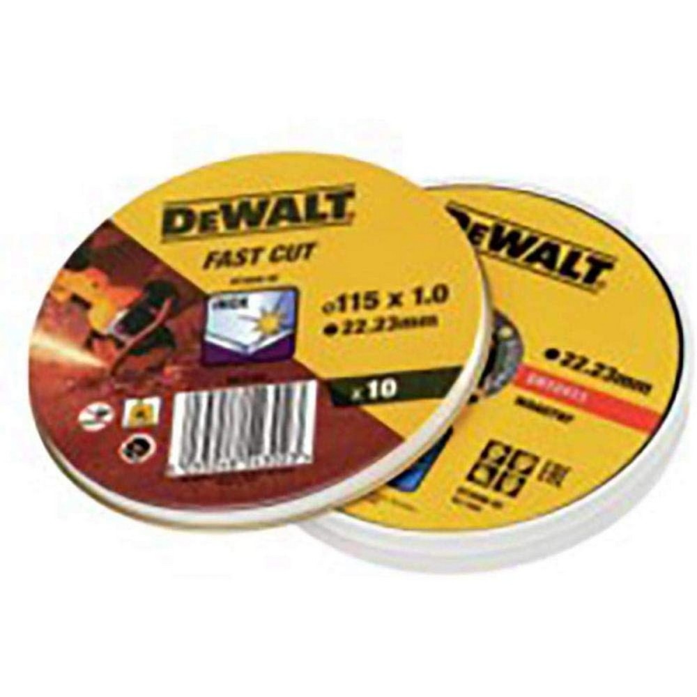 Trennscheibe Dewalt Fast Cut dt3506-qz 10 Stück 115 x 1 x 22,23 mm