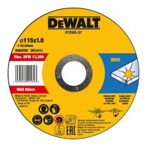 Trennscheibe Dewalt Fast Cut dt3506-qz 10 Stück 115 x 1 x 22,23 mm