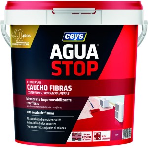 Wasserabdichtung Ceys Aguastop Rot Kautschuk 5 kg