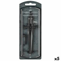 Kompass Faber-Castell Schwarz (5 Stück)