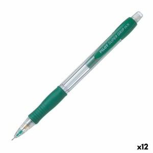 Druckbleistift Pilot Super Grip grün 0,5 mm (12 Stück)