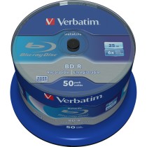 Blu-Ray BD-R Verbatim Datalife 50 Units 25 GB 6x