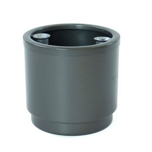 Self-watering flowerpot Plastiken 4126 Anthracite (Ø 26 cm)