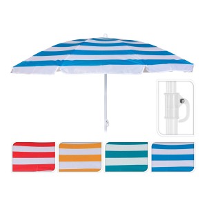 Parasol Plage Ø 145 cm 180 cm méditerranéen