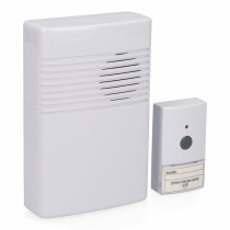 Wireless Doorbell with Push Button Bell EDM 80 dB 14,8 x 9,7 x 4 cm (12 V)