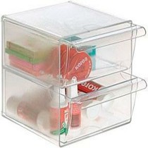 Multi-Purpose Organiser Archivo 2000 Transparent 19 x 15 x 15 cm