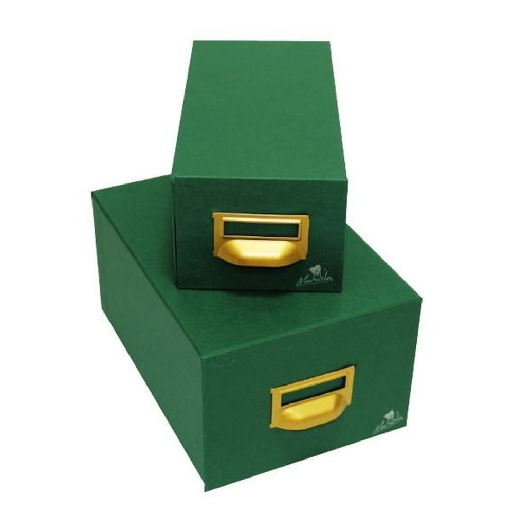 Armoire de classement rechargeable Mariola Vert Carton 15,5 x 10 x 25 cm