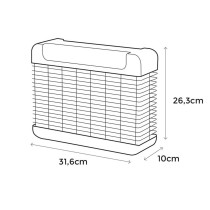 Tue-insectes électriques EDM Professionnel Noir 10 W (31,6 x 10 x 26,3 cm)