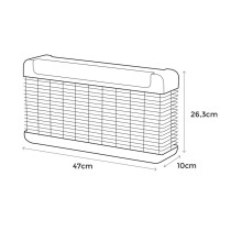 Electric insect killer EDM Professional Black 11 W (47 x 26,3 x 10 cm)