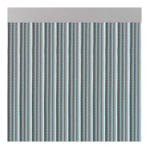 Rideau Acudam Lisboa Portes Gris Extérieur PVC Aluminium 90 x 210 cm