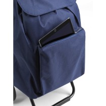 Panier à Courses Gimi Argo 37 x 33 x 95,5 Bleu 45 L