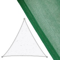 Shade Sails Awning Green Polyethylene 500 x 500 x 0,5 cm