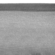 Voiles d'ombrage Auvent 3 x 3 m Gris Polyéthylène Plastique 300 x 300 x 0,5 cm