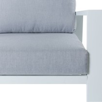 Chaise de jardin Thais 73,20 x 74,80 x 73,30 cm Aluminium Blanc