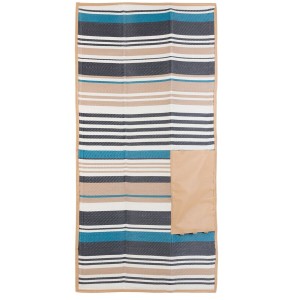 Beach Towel Chios Beige polypropylene 90 x 180 cm