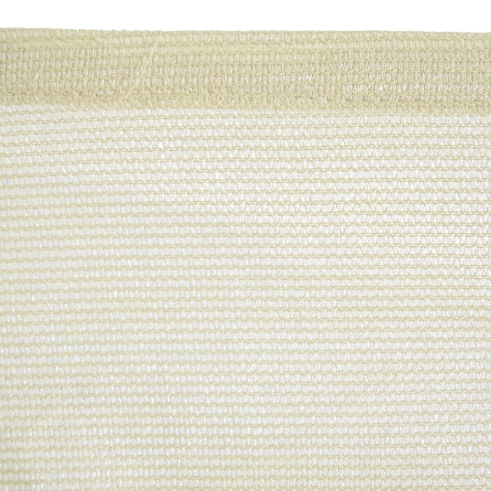 Voiles d'ombrage Auvent 5 x 5 m Beige Polyéthylène 500 x 500 x 0,5 cm