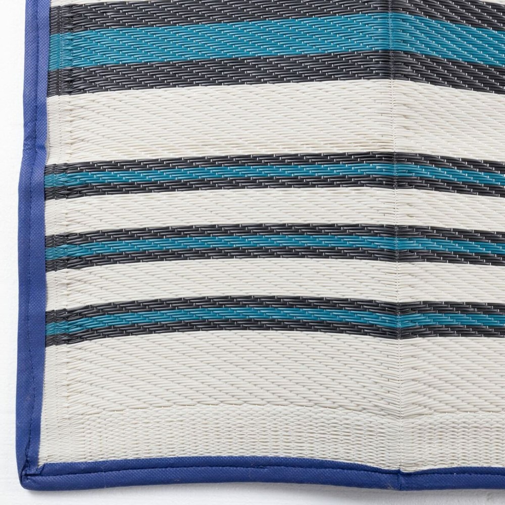 Serviette de plage Milos Bleu polypropylène 90 x 180 cm