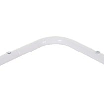 Coat rack 81 x 38 x 182 cm Metal White