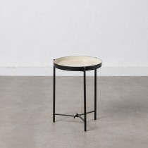 Side table 30 x 30 x 40,5 cm Black Taupe Iron