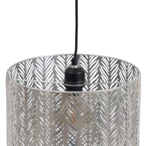 Ceiling Light 29,5 x 29,5 x 30 cm Black Metal Silver Iron 220 V 240 V