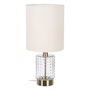 Desk lamp White Golden Cotton Metal Crystal Brass Iron 40 W 220 V 240 V 220-240 V 16 x 16 x 36 cm