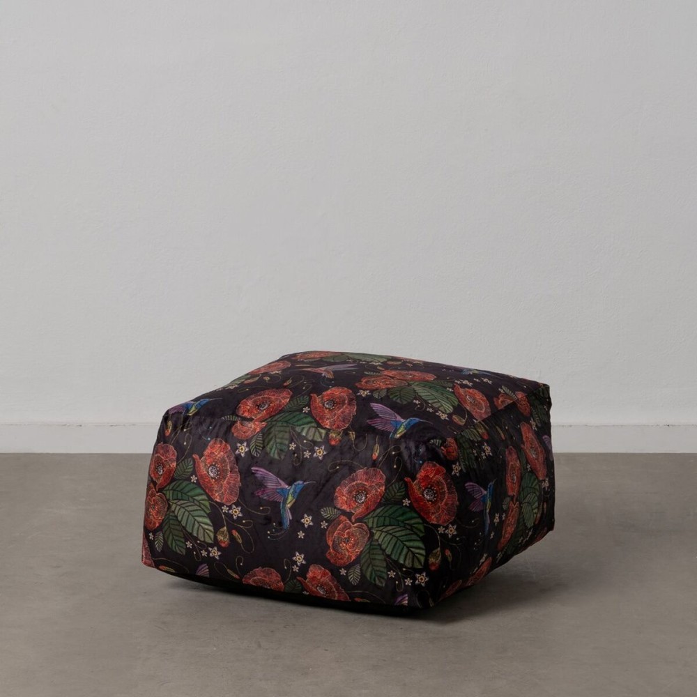 Pouf Coquelicot Polyester 60 x 60 x 30 cm