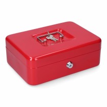 Safe-deposit box Micel CFC09 M13398 Red Steel 25 x 18 x 9 cm 250 x 180 x 90 mm