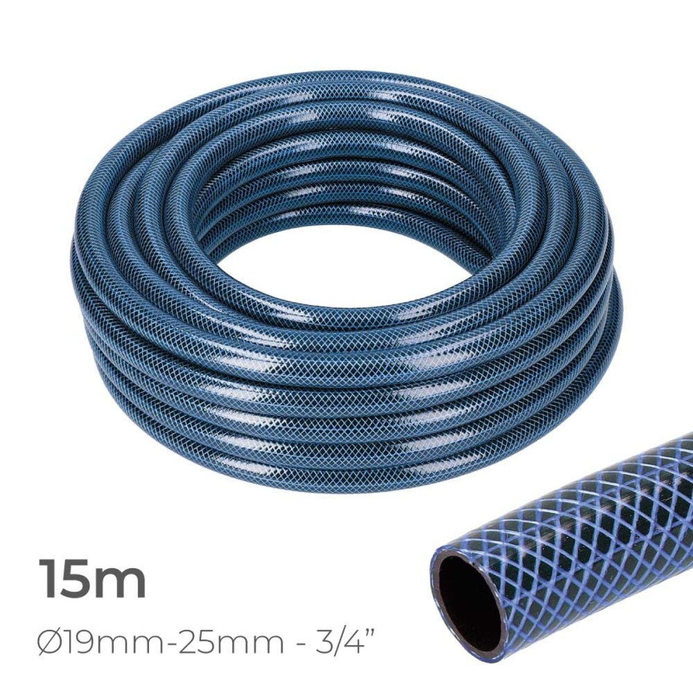 Schlauch EDM 74094 3/4" 25 mm x 15 m Blau (15 m)